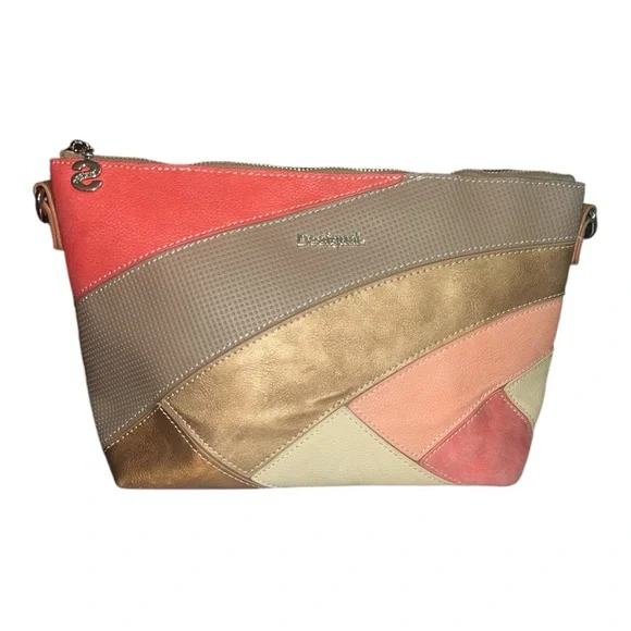 Desigual Purse Bag Multicolor Crossbody Handbag - Picture 3 of 10